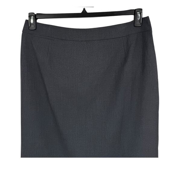 Calvin Klein tailored pencil skirt gray size 14W - Picture 3 of 6